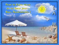 Carte d'anniversaire anim�e