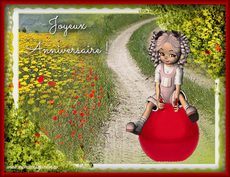 Carte d'anniversaire anim�e