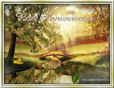 Carte d'anniversaire anim�e