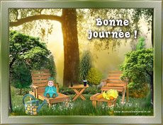 Carte Bonne journ�e / Bonjour