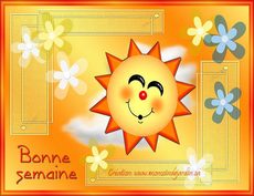 Carte Bonne semaine