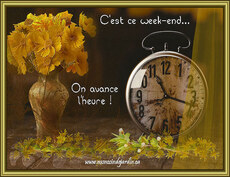 Carte Changement d'heure Printemps 4