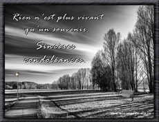 Carte Condol�ances 3