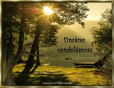 Carte Condol�ances 4
