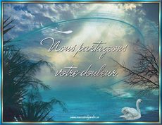 Carte Condol�ances 8
