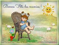 Carte F�te des mamies 1