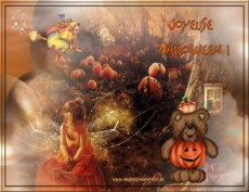 Carte Halloween anim�e 11