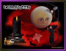 Carte Halloween anim�e 15
