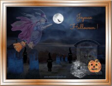 Carte Halloween anim�e 1