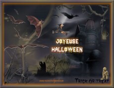 Carte Halloween anim�e 22