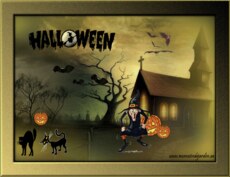 Carte Halloween anim�e 6
