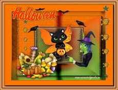 Carte Halloween statique 12