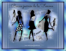 Carte Journ�e des femmes 12