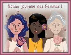 Carte Journ�e des femmes 4