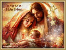 Carte No�l religieux anim�e 2