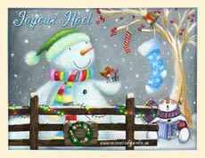 Carte No�l statique 26