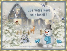 Carte No�l statique 55