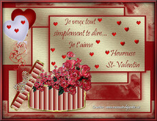 Carte Saint-Valentin statique 33