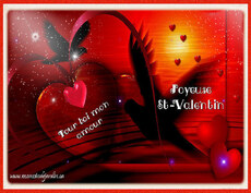 Carte Saint-Valentin statique 50