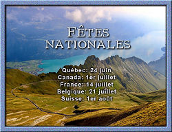F�tes nationales