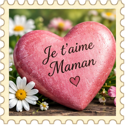 Timbre F�te des m�res 5