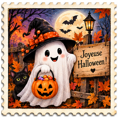 Timbre Halloween 3