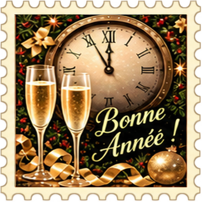 Timbre Nouvel An 1
