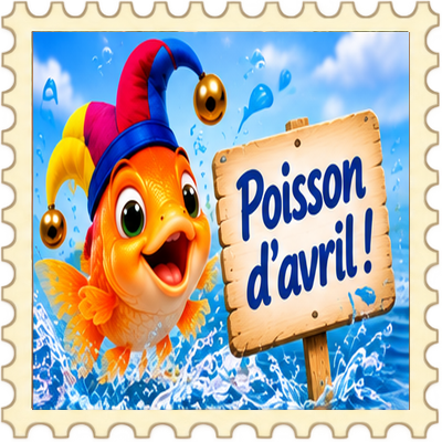 Timbre Poisson d'avril 1