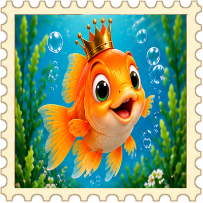 Timbre Poisson d'avril 7