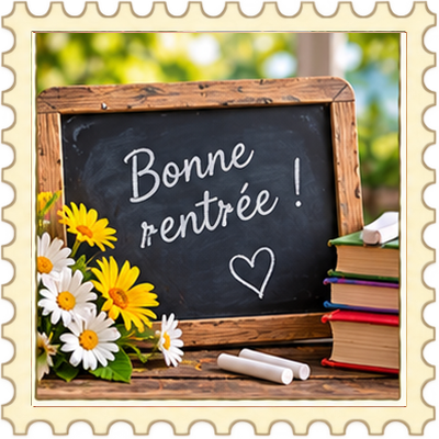 Timbre Rentr�e scolaire 2