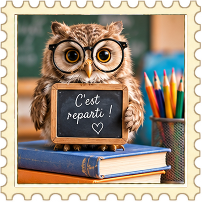 Timbre Rentr�e scolaire 3