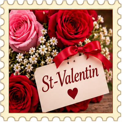 Timbre Saint-Valentin 6